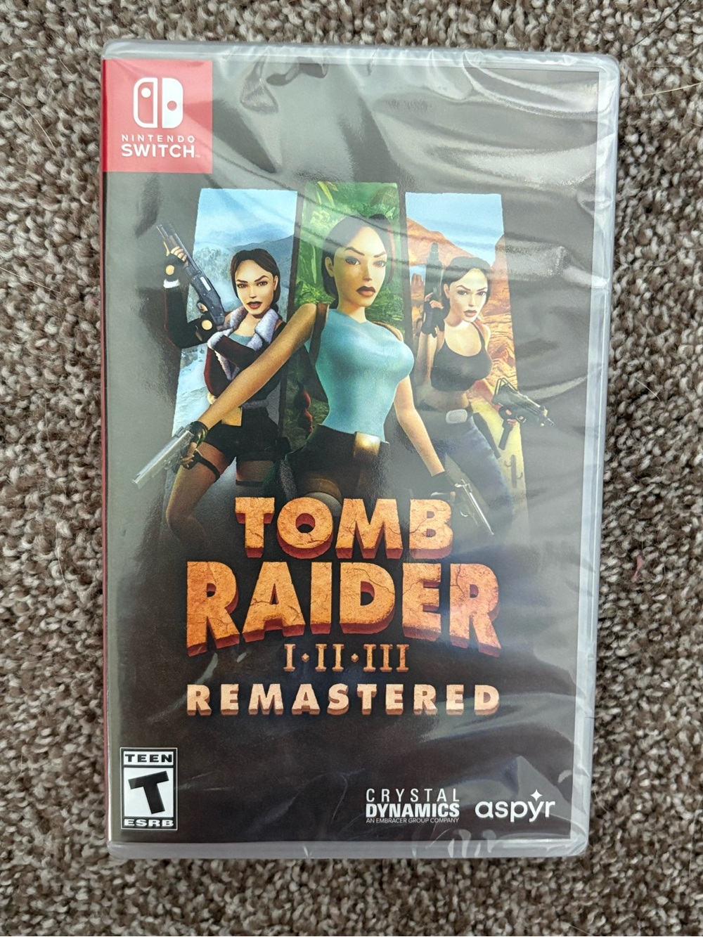 Tomb Raider I-II-III Remastered for Nintendo Switch